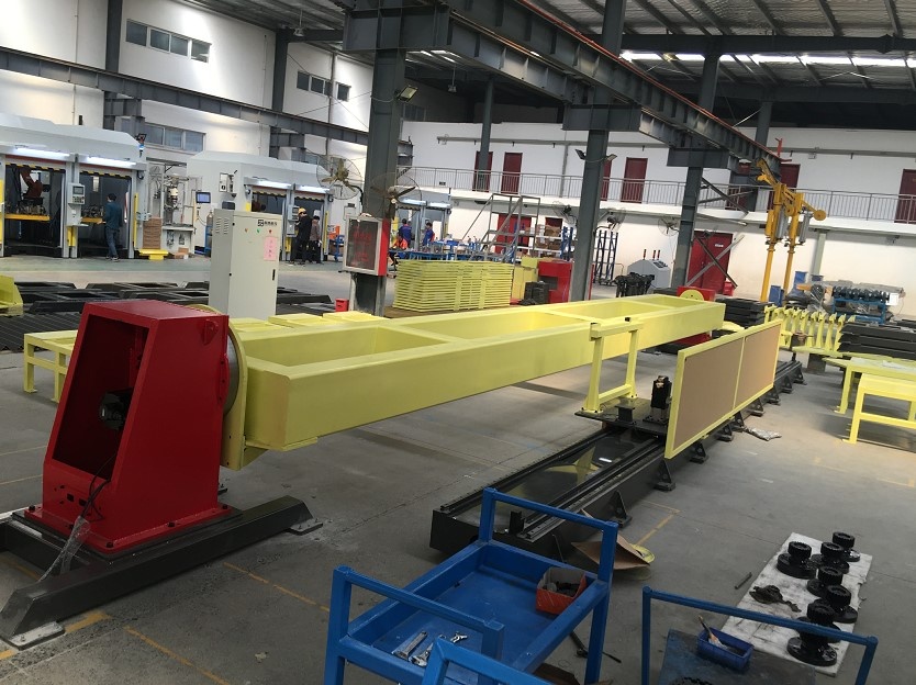 大型钢构焊接机械人为作站